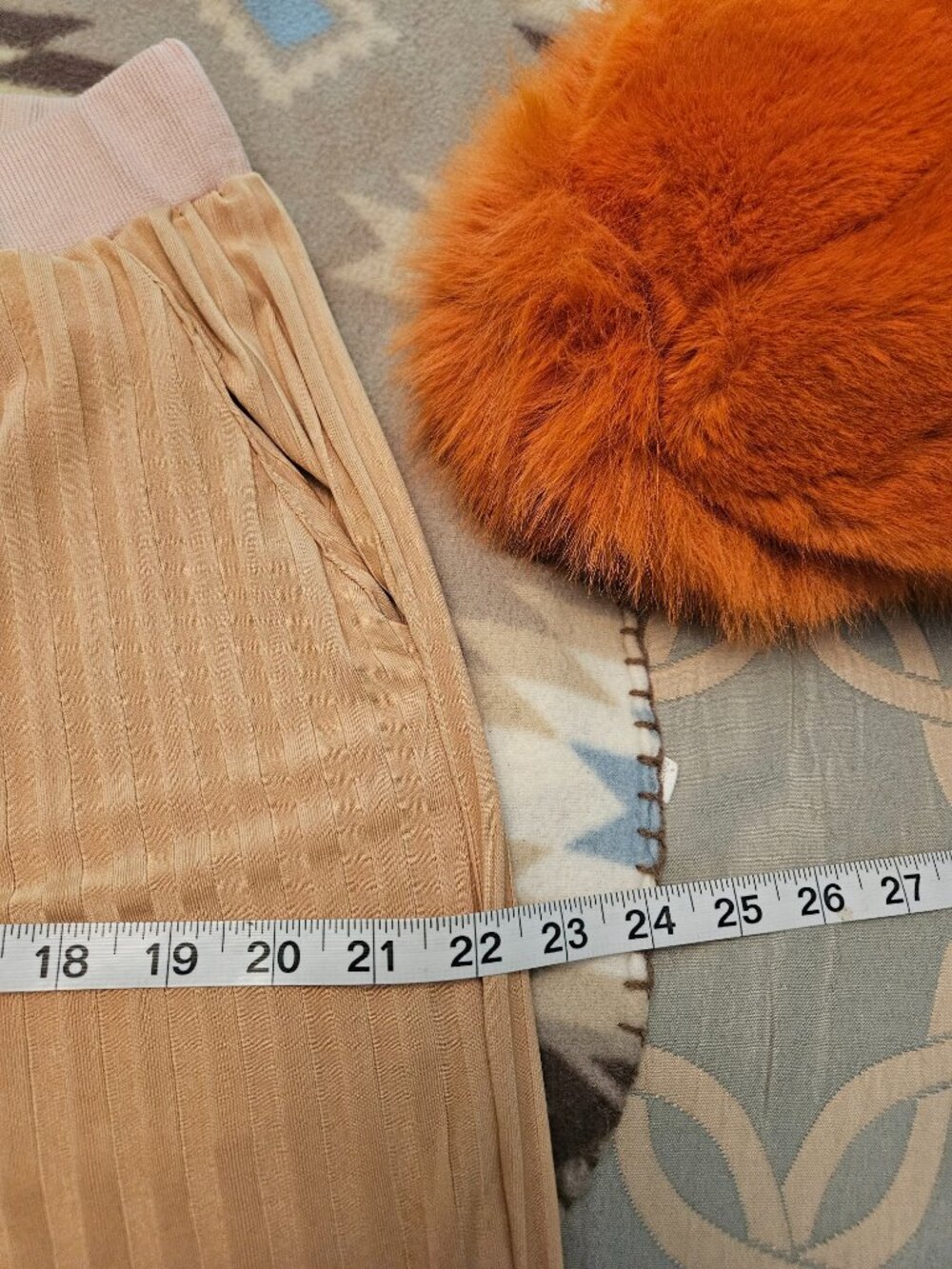 Slacks XL And Faux Hat / Cap